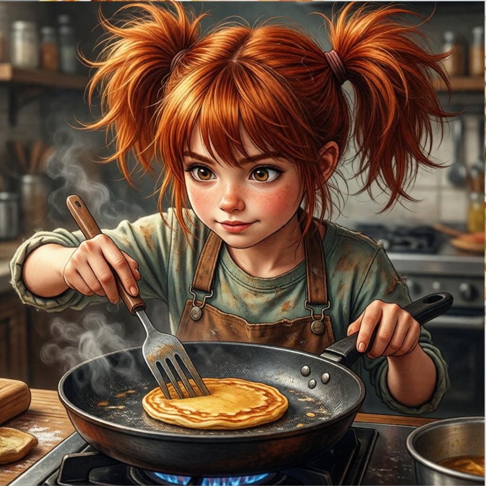 пеппи и блины