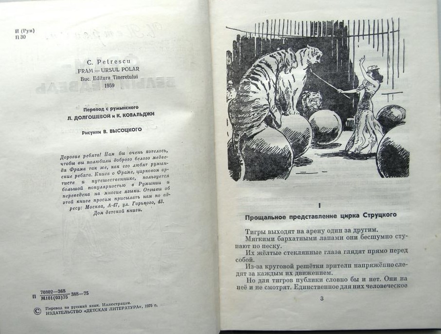 30.1 петреску белый медведь